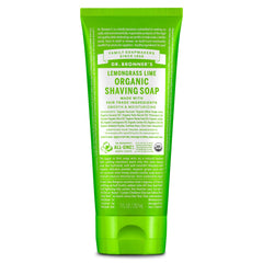 Lemongrass Lime - Organic Shaving Soaps