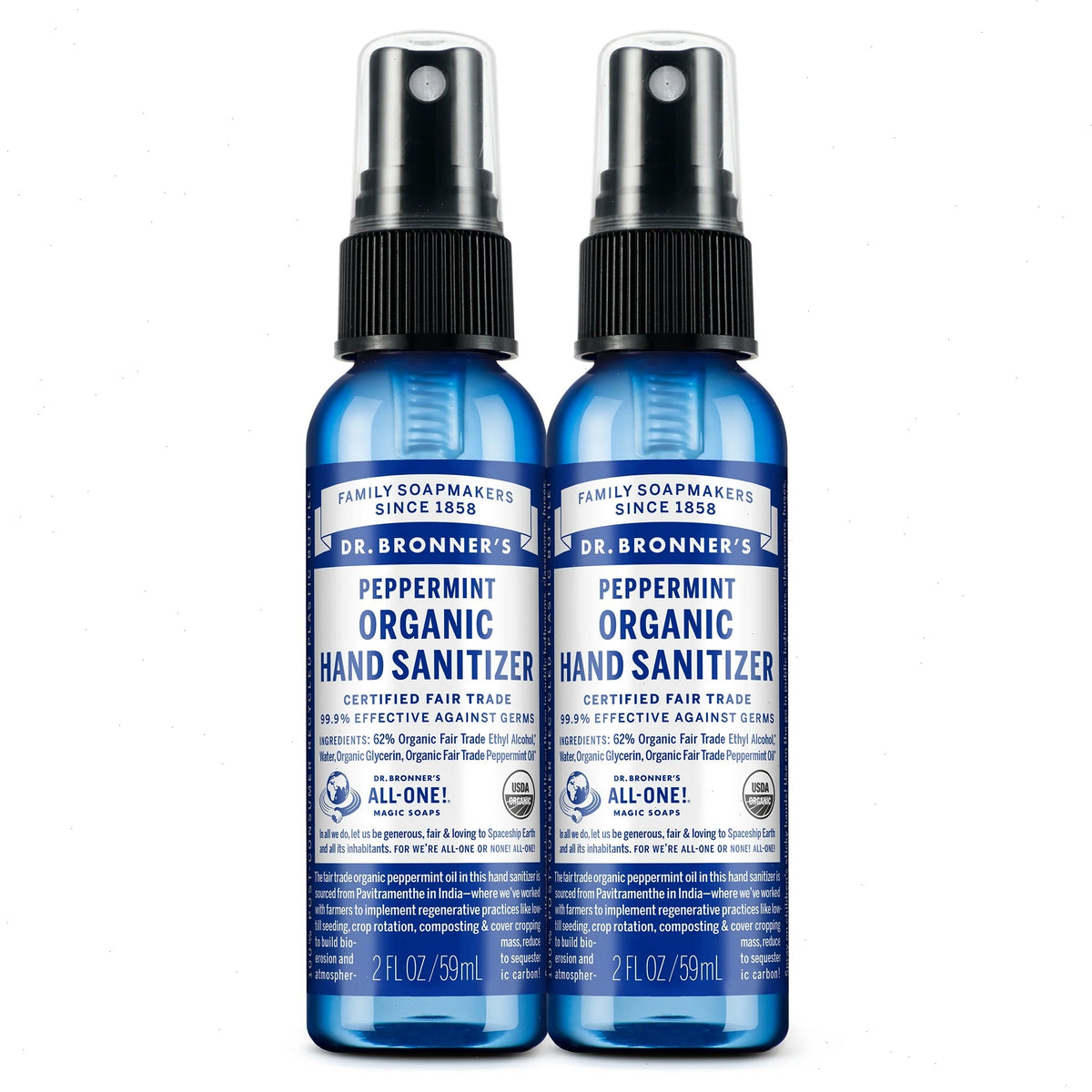 Peppermint - Hand Sanitizer 2-Pack
