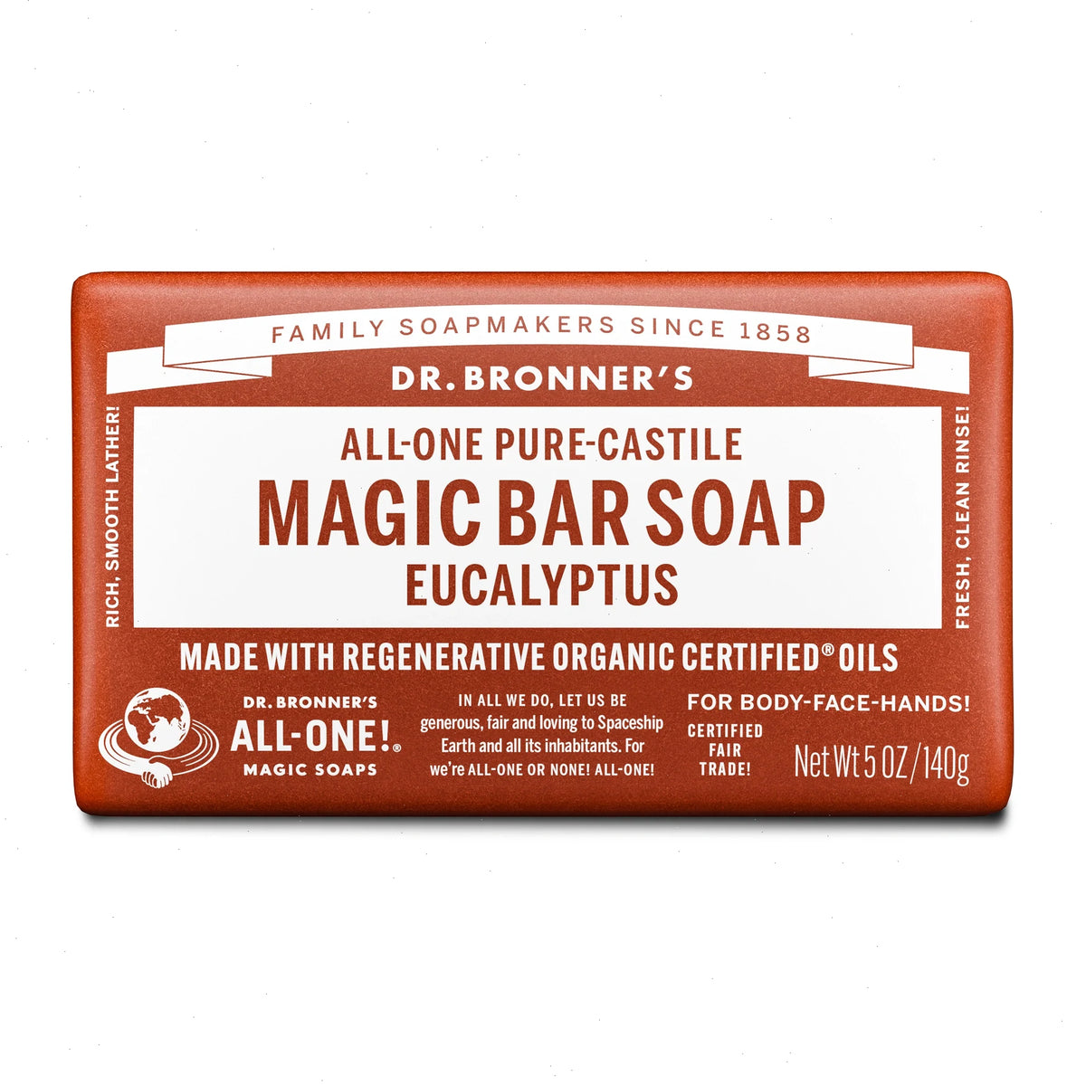 Eucalyptus - Pure-Castile Magic Bar Soap